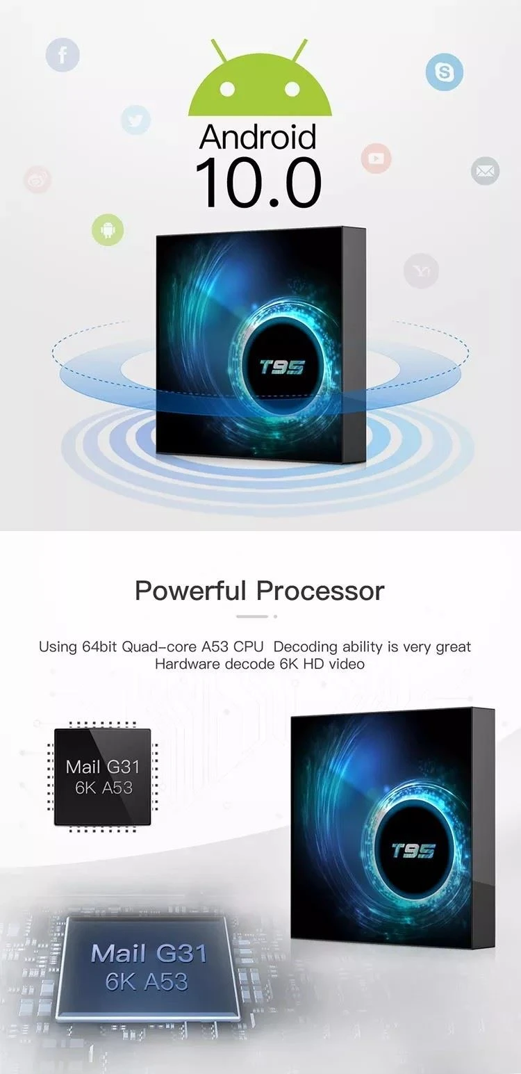 T95 android tv box